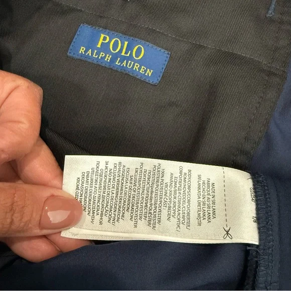 NWT Polo Ralph Lauren Men's US Open Golf Pants Wicking Navy‎ 50B x 32
